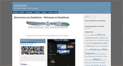 Desktop Screenshot of blog.daedalum.org